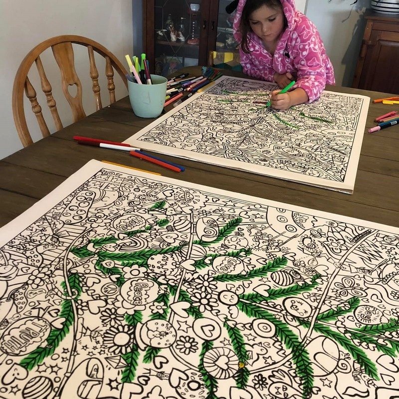 Boopino Colouring Posters